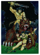 Conan The Rescuer - Artist: Fred Carrillo (Trading Card) - Conan III All Chromium - 1995 Comic Images # 72 - Mint