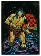 Swamp Terror - Artist: Kerry Gammill (Trading Card) - Conan III All Chromium - 1995 Comic Images # 74 - Mint