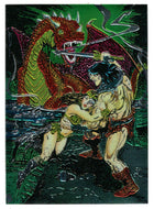 Dragon's Breath - Artist: Fred Carrillo (Trading Card) - Conan III All Chromium - 1995 Comic Images # 76 - Mint