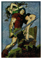 Stairway to Escape - Artist: Tony DeZuniga (Trading Card) - Conan III All Chromium - 1995 Comic Images # 78 - Mint