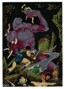 The Giant Hungers - Artist: John Buscema (Trading Card) - Conan III All Chromium - 1995 Comic Images # 80 - Mint