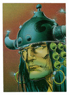 Horned Helmet - MagnaChrome (Trading Card) - Conan III All Chromium - 1995 Comic Images # M5 - Mint