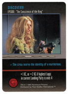 Discovery - The Conscience of The King (Trading Card) - Star Trek The Card Game - 1996 Skybox - Mint