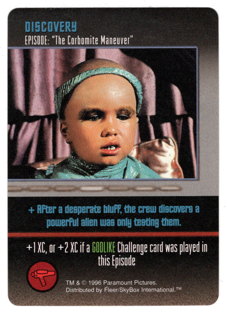 Discovery - The Corbomite Maneuver (Trading Card) - Star Trek The Card Game - 1996 Skybox - Mint