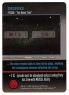 Discovery - The Naked Time (Trading Card) - Star Trek The Card Game - 1996 Skybox - Mint