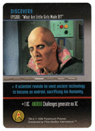 Discovery - What are Little Girls Made of? (Trading Card) - Star Trek The Card Game - 1996 Skybox - Mint
