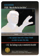 Discovery - Where No Man Has Gone Before (Trading Card) - Star Trek The Card Game - 1996 Skybox - Mint