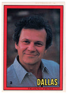 Cliff Barnes Portrait - Dallas (Trading Card) # 3 - 1981 Donruss - Mint