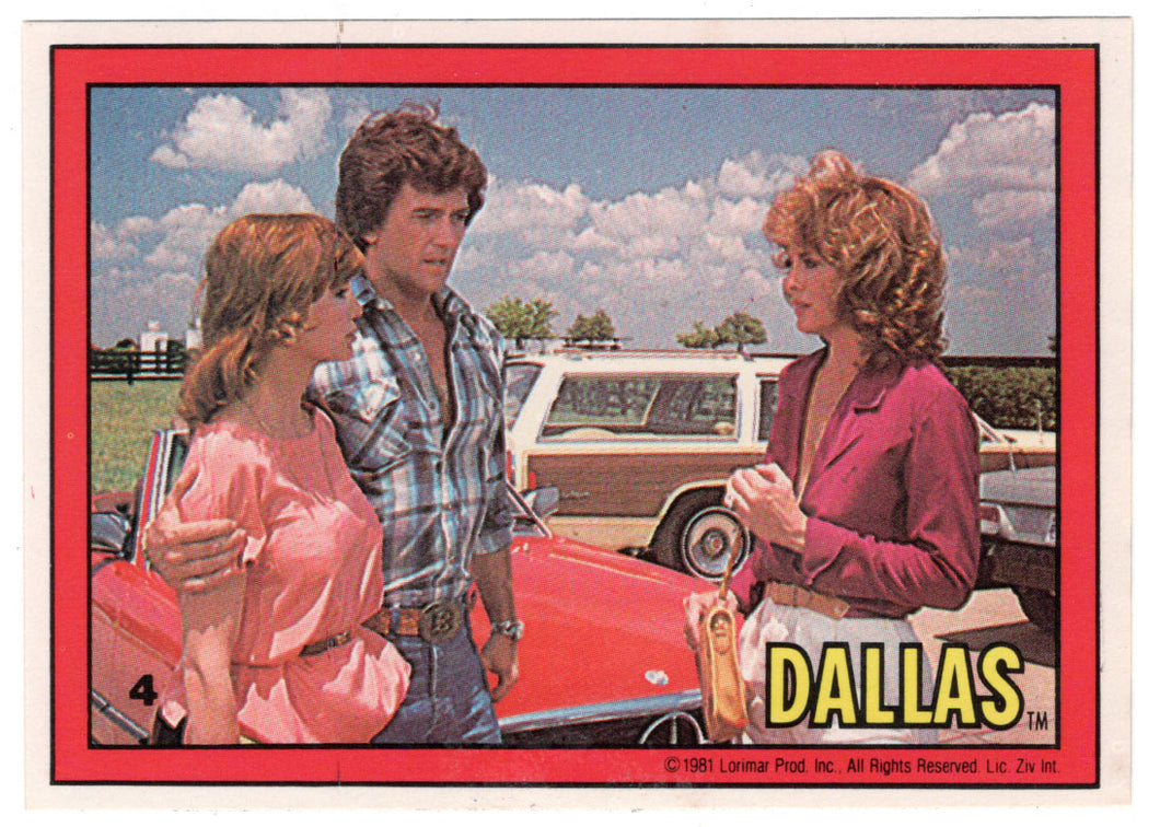 Parking Lot Talks - Dallas (Trading Card) # 4 - 1981 Donruss - Mint