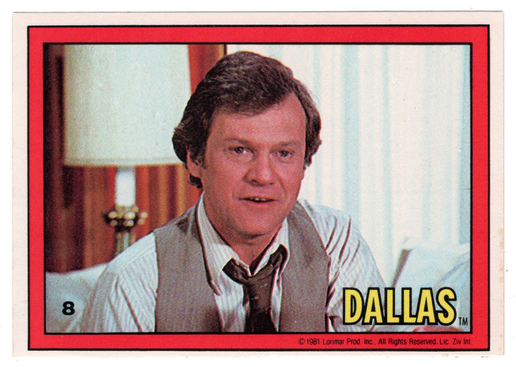 Cliff Reacts - Dallas (Trading Card) # 8 - 1981 Donruss - Mint