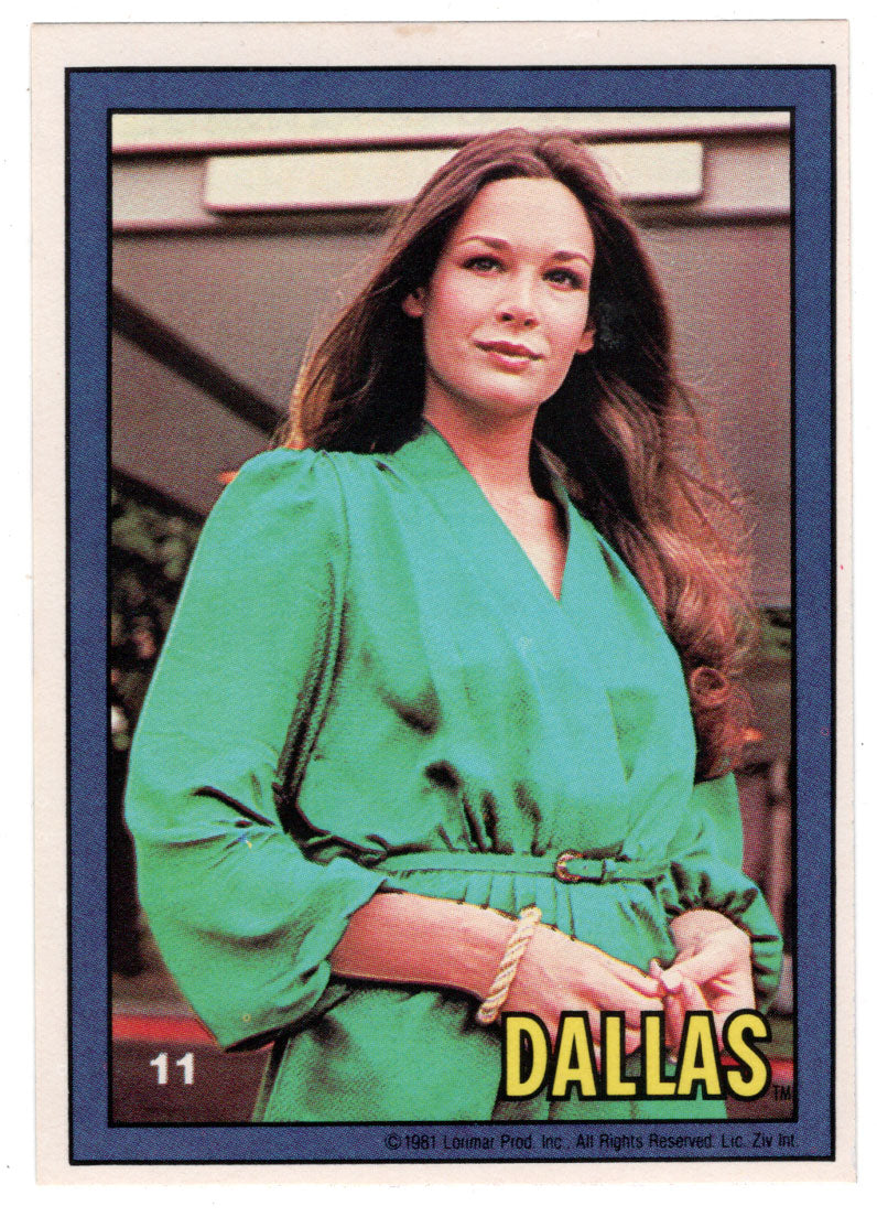 Kristin Shepard Poses - Dallas (Trading Card) # 11 - 1981 Donruss - Mint