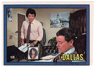 Bobby & J.R. - Dallas (Trading Card) # 18 - 1981 Donruss - Mint