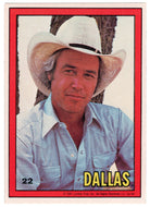 Ray Krebbs Portrait - Dallas (Trading Card) # 22 - 1981 Donruss - Mint