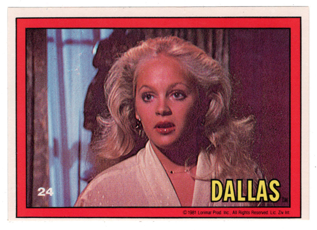 Lucy Reacts - Dallas (Trading Card) # 24 - 1981 Donruss - Mint