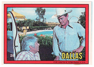 Jock & J.R. - Dallas (Trading Card) # 28 - 1981 Donruss - Mint