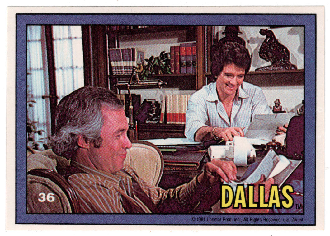Cliff & Bobby - Dallas (Trading Card) # 36 - 1981 Donruss - Mint