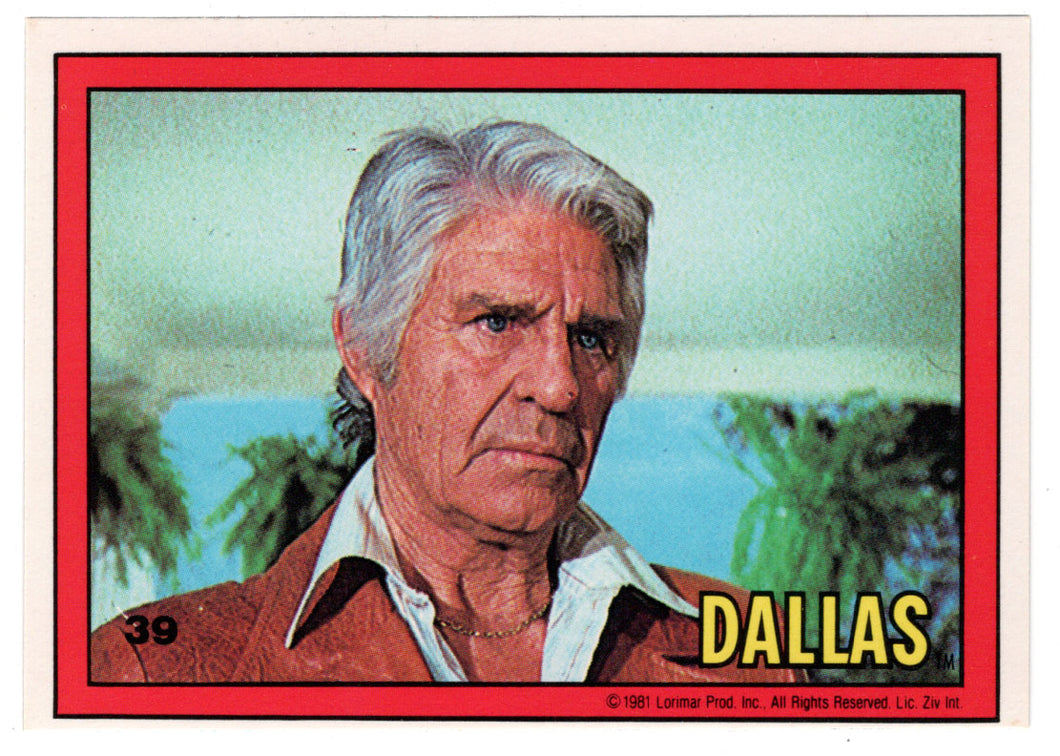 Weathered Jock - Dallas (Trading Card) # 39 - 1981 Donruss - Mint