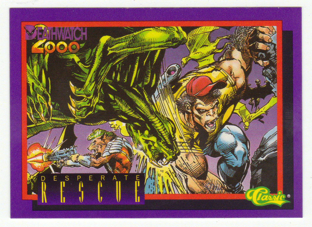 Desperate Rescue (Trading Card) Deathwatch 2000 - 1993 Classic  31 - Mint