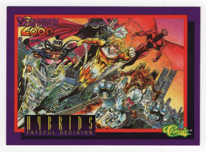 Hydrids Fateful Decision (Trading Card) Deathwatch 2000 - 1993 Classic  37 - Mint