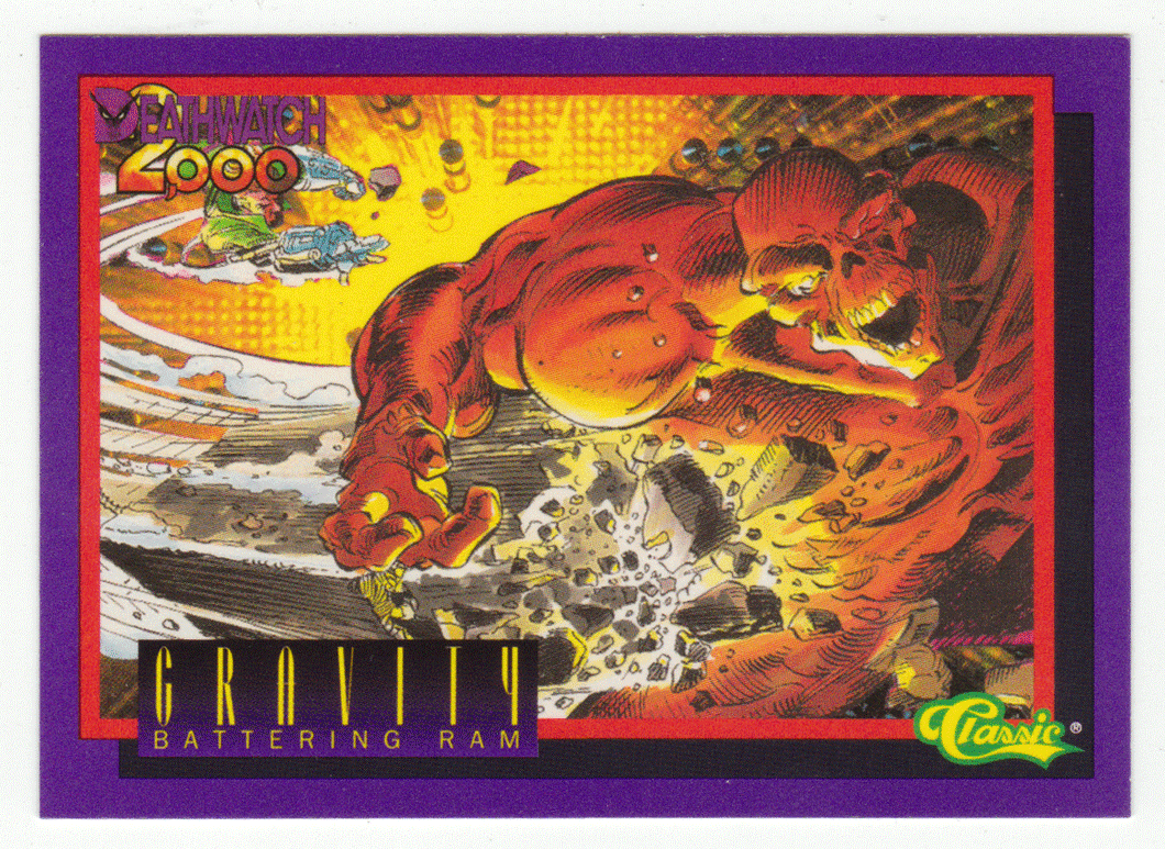 Gravity Battering Ram (Trading Card) Deathwatch 2000 - 1993 Classic 76 - Mint