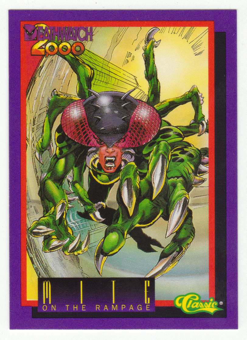 Mite on the Rampage (Trading Card) Deathwatch 2000 - 1993 Classic 89 - Mint