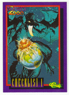 Checklist # 1 (Trading Card) Deathwatch 2000 - 1993 Classic 99 - Mint
