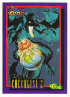 Checklist # 2 (Trading Card) Deathwatch 2000 - 1993 Classic 100 - Mint