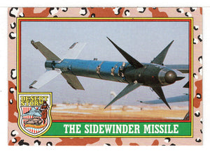 AIM-9 The Sidewinder Missile (Trading Card) Desert Storm Coalition for Peace - 1991 Topps # 49 - Mint