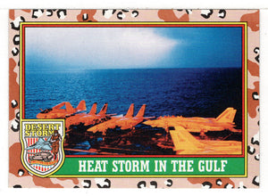 Heat Storm in the Gulf (Trading Card) Desert Storm Coalition for Peace - 1991 Topps # 84 - Mint