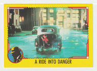 A Ride Into Danger (Trading Card) Dick Tracy Movie - 1990 O-Pee-Chee # 55 - Mint