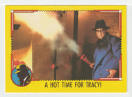 A Hot Time for Tracy! (Trading Card) Dick Tracy Movie - 1990 O-Pee-Chee # 59 - Mint