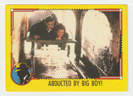 Abducted by Big Boy! (Trading Card) Dick Tracy Movie - 1990 O-Pee-Chee # 83 - Mint