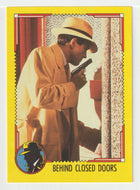 Behind Closed Doors (Trading Card) Dick Tracy Movie - 1990 O-Pee-Chee # 84 - Mint
