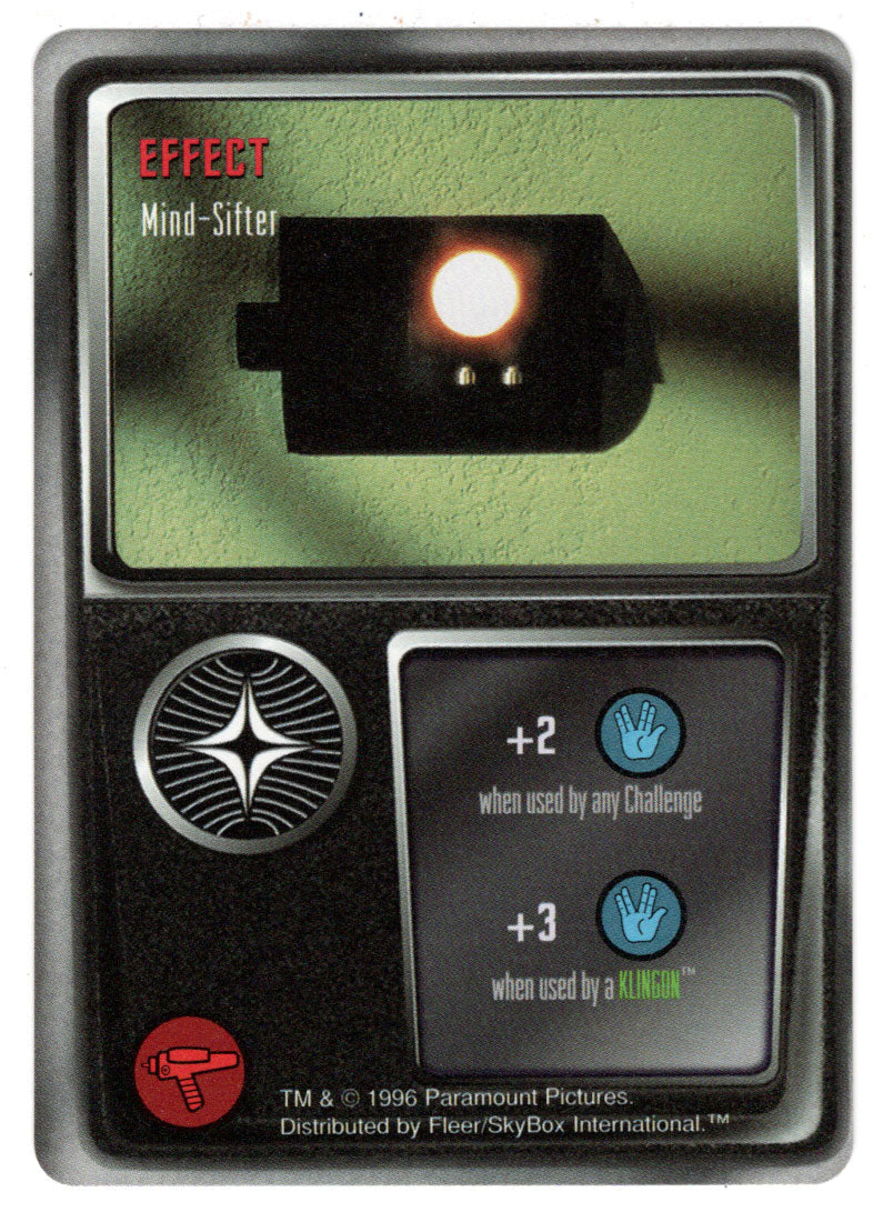 Effect - Mind-Sifter (Trading Card) - Star Trek The Card Game - 1996 Skybox - Mint