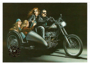 Three Brides for a Biker (Trading Card) Easyriders Motorcyles - 1993 Paisano Publications # 8 - Mint