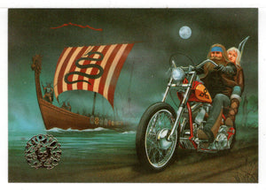 Viking (Trading Card) Easyriders Motorcyles - 1993 Paisano Publications # 15 - Mint