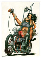 Fantasy (Trading Card) Easyriders Motorcyles - 1993 Paisano Publications # 28 - Mint