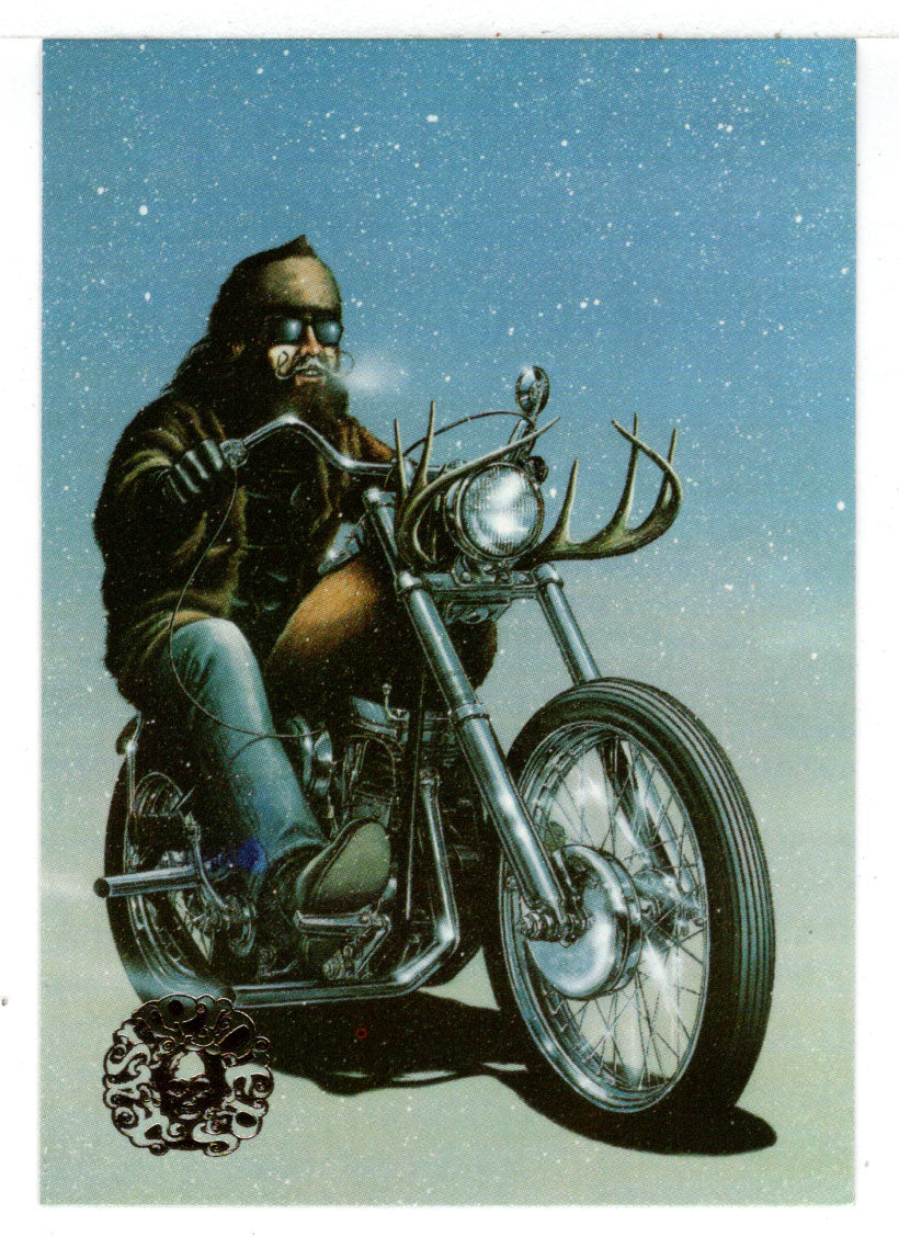 Here Comes Santa (Trading Card) Easyriders Motorcyles - 1993 Paisano Publications # 30 - Mint