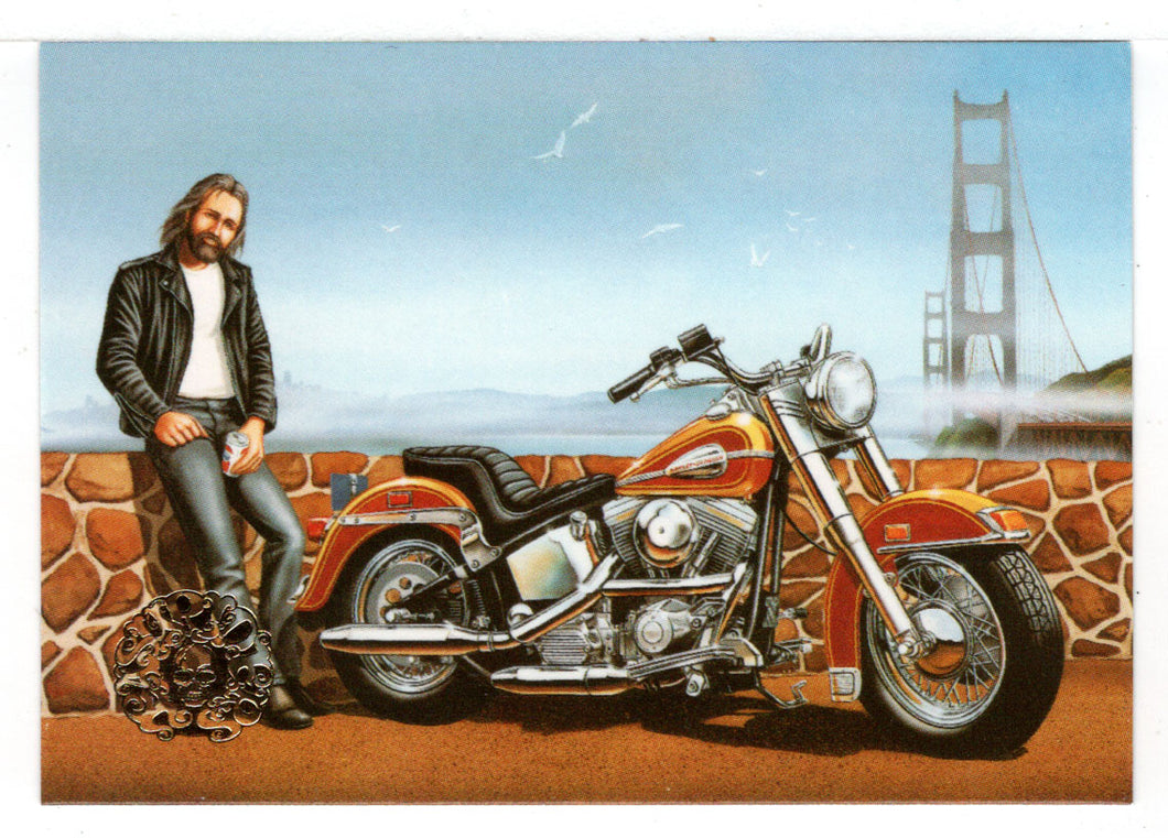 Golden Gate Bridge Break (Trading Card) Easyriders Motorcyles - 1993 Paisano Publications # 33 - Mint