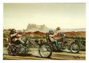 Desert Run (Trading Card) Easyriders Motorcyles - 1993 Paisano Publications # 38 - Mint