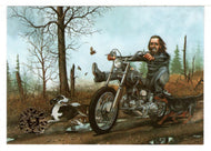 Hellhounds on My Trail (Trading Card) Easyriders Motorcyles - 1993 Paisano Publications # 40 - Mint