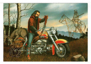 Mountain Man (Trading Card) Easyriders Motorcyles - 1993 Paisano Publications # 47 - Mint