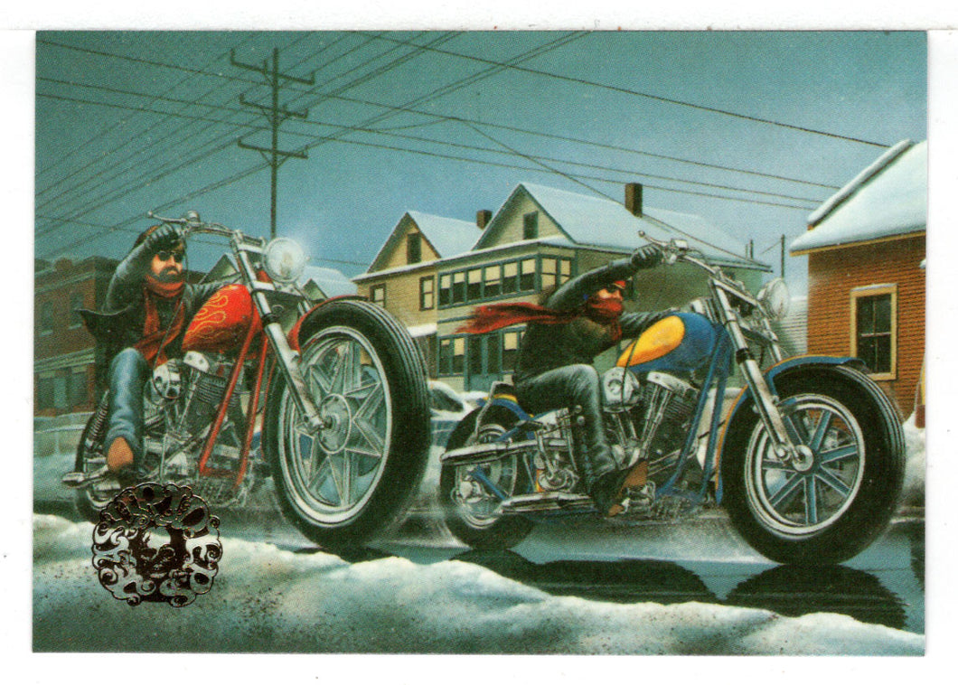 Makin's It Home (Trading Card) Easyriders Motorcyles - 1993 Paisano Publications # 48 - Mint