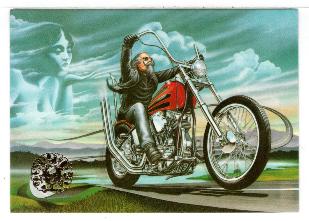 The Wind at my Back (Trading Card) Easyriders Motorcyles - 1993 Paisano Publications # 70 - Mint