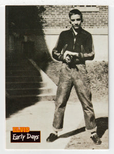 Elvis Early Days - Lauderdale Courts (Trading Card) Elvis Collection - Series One - 1992 The River Group # 4 - Mint