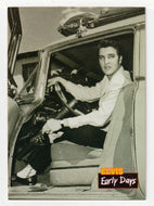 Elvis Early Days - On Tour in The Car (Trading Card) Elvis Collection - Series One - 1992 The River Group # 14 - Mint