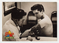Elvis Army Days - Blood Pressure (Trading Card) Elvis Collection - Series One - 1992 The River Group # 33 - Mint