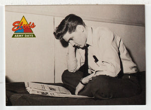Elvis Army Days - A Young Recruit (Trading Card) Elvis Collection - Series One - 1992 The River Group # 43 - Mint