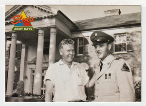 Elvis Army Days - Vernon Presley (Trading Card) Elvis Collection - Series One - 1992 The River Group # 55 - Mint