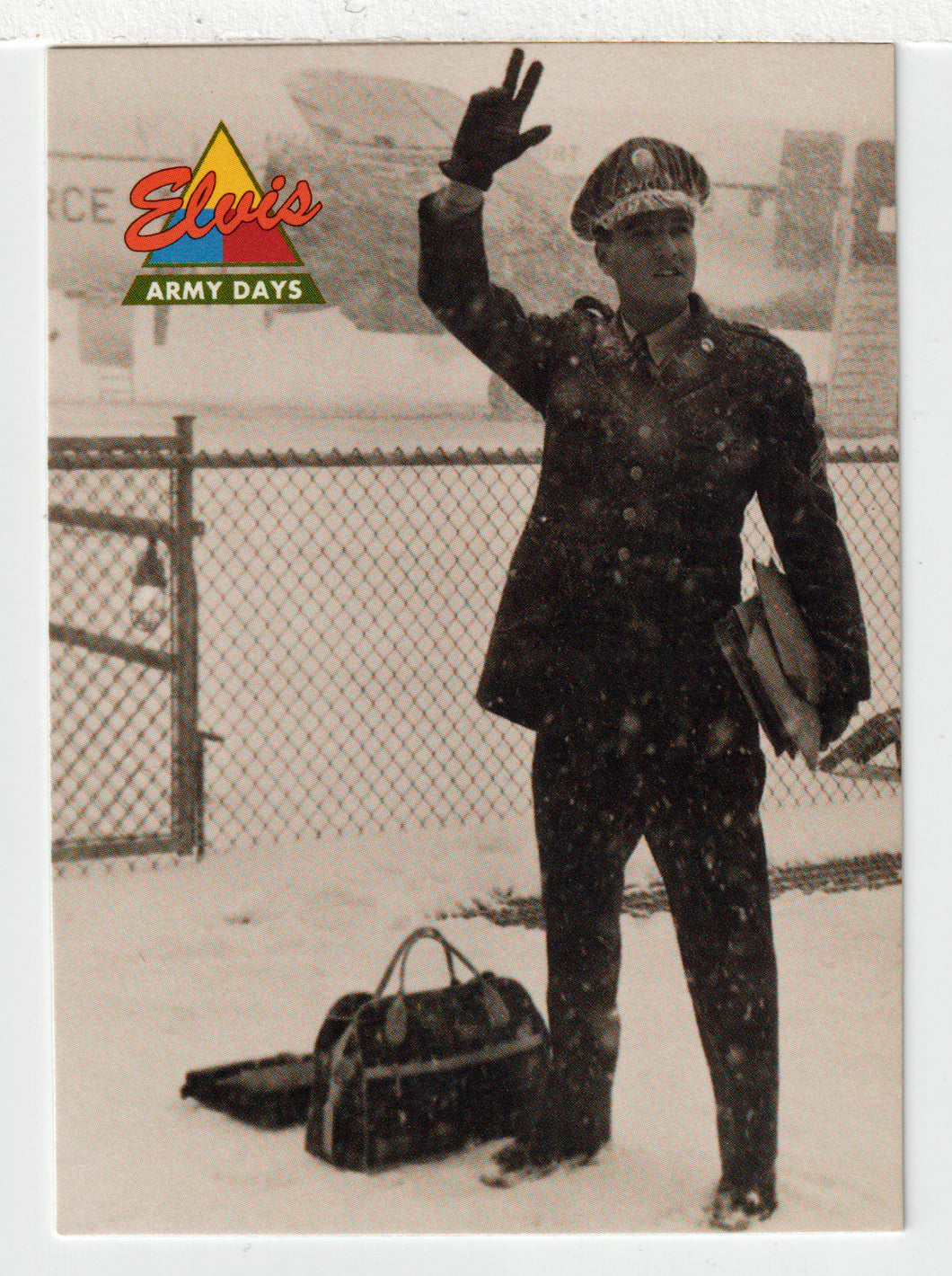 Elvis Army Days - When Elvis Came Back from Germany (Trading Card) Elvis Collection - Series One - 1992 The River Group # 67 - Mint